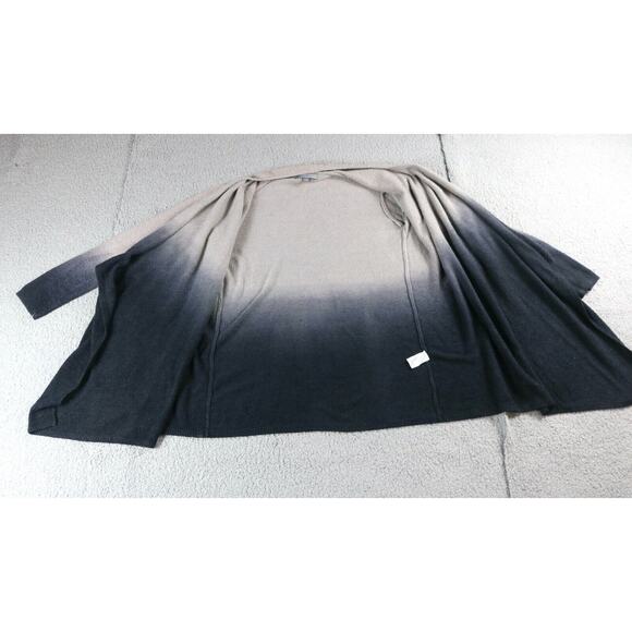 Barefoot Dreams Cardigan L Xl 436 Calypso Ombre Wrap Cardigan Brown Blue Black - Picture 4 of 10